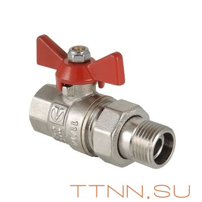 Кран шаровый с накидной гайкой Valtec 3/4 VT.227.N.05 Кран шаровый с накидной гайкой Valtec 3/4 VT.227.N.05