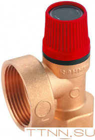 Предохранительный клапан Rommer 3 бар 1"x1 1/4" (RVS-0001-003025) Предохранительный клапан Rommer 3 бар 1"x1 1/4" (RVS-0001-003025)