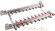 Для отопления Rommer 1"/3/4"x9 с расходомерами (RMS-1210-000009)