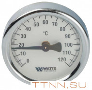 Термометр биметаллический накладной с пружиной Watts FR810 (TAB) 80 мм. Термометр биметаллический накладной с пружиной Watts FR810 (TAB) 80 мм.