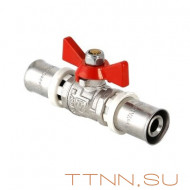 Кран шаровый с пресс-соединением Valtec VT.243.N.1616 Кран шаровый с пресс-соединением Valtec VT.243.N.1616