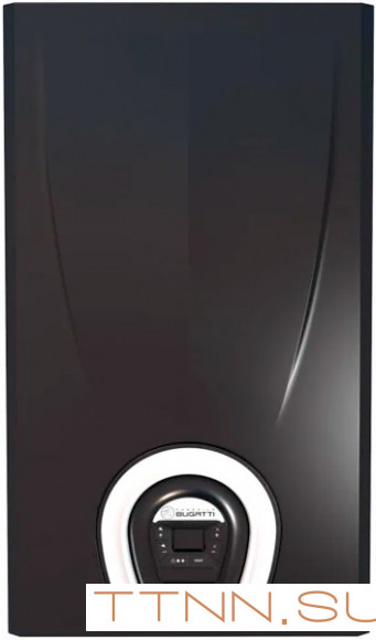 Настенный газовый котел 32 кВт Federica Bugatti 32 VARME WI-FI черный
