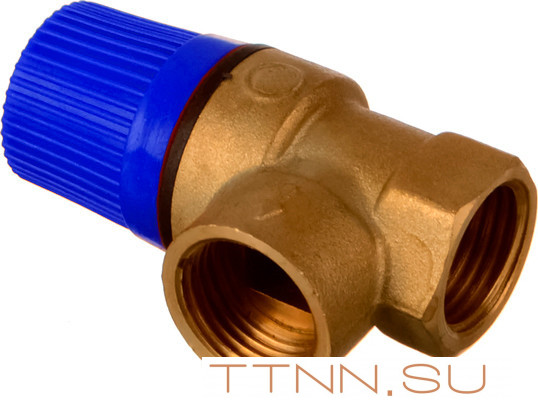 Предохранительный клапан Rommer 8 бар 1/2"x3/4"(RVS-0003-008015) Предохранительный клапан Rommer 8 бар 1/2"x3/4"(RVS-0003-008015)