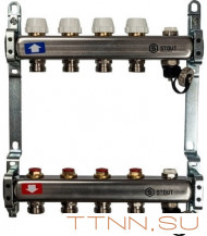 Коллектор с запорными клапанами STOUT SMS-0932-000004