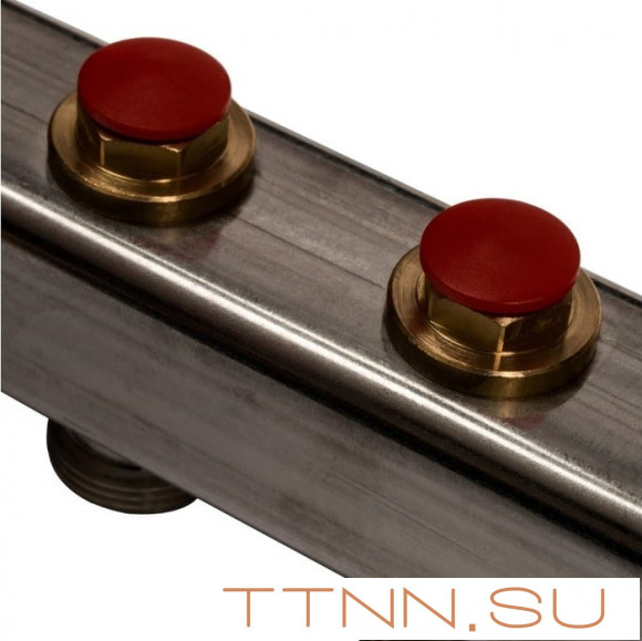 Коллектор с запорными клапанами STOUT SMS-0932-000004 Коллектор с запорными клапанами STOUT SMS-0932-000004