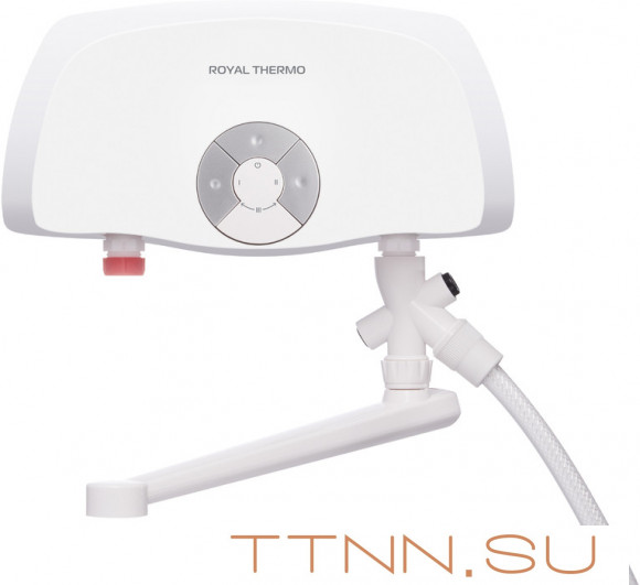 Электрический проточный водонагреватель 5 кВт Royal Thermo Smartfix T (5,5 kW) - кран