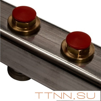 Коллектор с запорными клапанами STOUT SMS-0932-000012 Коллектор с запорными клапанами STOUT SMS-0932-000012