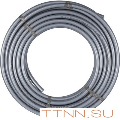 Труба сшитый полиэтилен 25 мм STOUT PEX-a 25х3,5 (бухта 30 метров) серая
