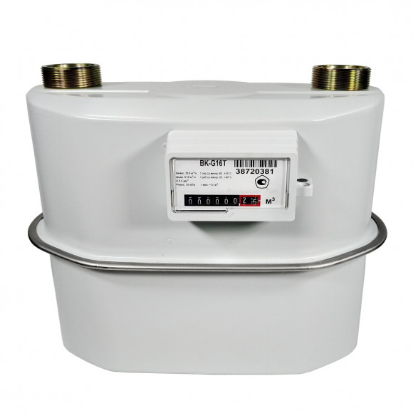 Счетчик газа ВК-G16T Левый с ТК 280 мм Раско Газэлектроника