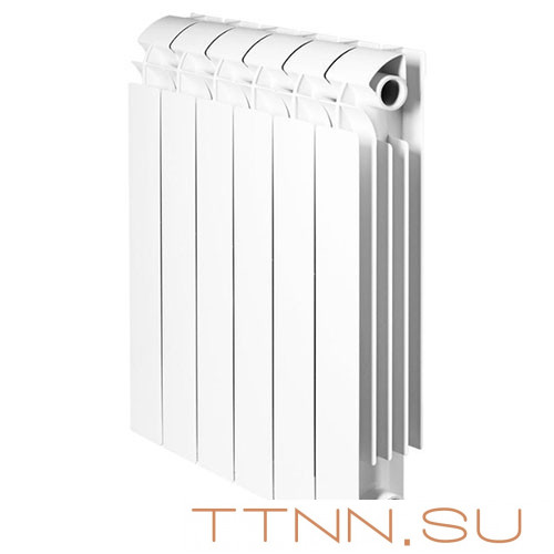 Алюминиевый радиатор Global VOX- R 500 4 секции, боковое подключение