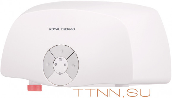 Электрический проточный водонагреватель 6 кВт Royal Thermo Smartfix TS (6,5 kW) - кран+душ