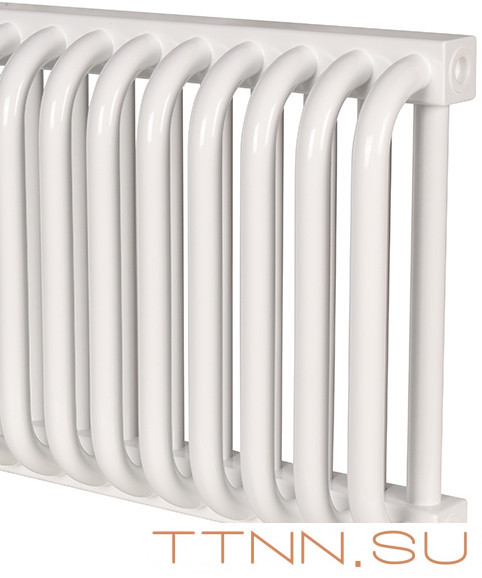 Стальной трубчатый радиатор 2-колончатый Rommer RST 2030/24 боковое подключение RAL9016 Стальной трубчатый радиатор 2-колончатый Rommer RST 2030/24 боковое подключение RAL9016