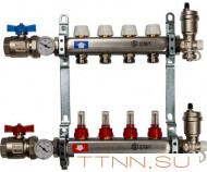 Коллектор с расходомерами STOUT SMS 0907 000004