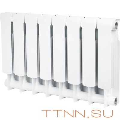 Биметаллический радиатор STOUT SPACE 350 8 секций (SRB-0310-035008)