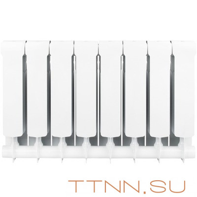 Биметаллический радиатор STOUT SPACE 350 8 секций (SRB-0310-035008)