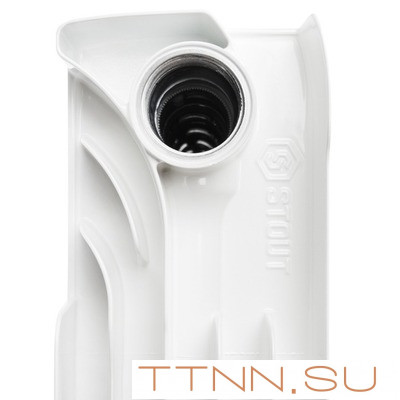 Биметаллический радиатор STOUT SPACE 350 8 секций (SRB-0310-035008)