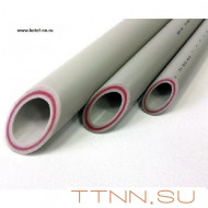 Полипропиленовая труба D25 PN 25 стекловолокно Серый