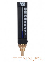 Термометр спиртовой прямой Watts Термометр спиртовой прямой (штуцер 50 мм) Термометр спиртовой прямой Watts Термометр спиртовой прямой (штуцер 50 мм)