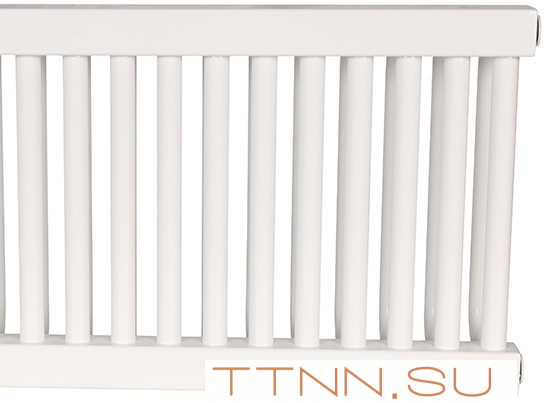 Стальной трубчатый радиатор 2-колончатый Rommer RST 2030/28 боковое подключение RAL9016 Стальной трубчатый радиатор 2-колончатый Rommer RST 2030/28 боковое подключение RAL9016