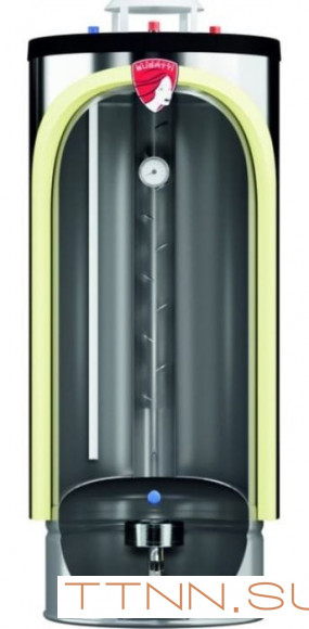 Газовый накопительный водонагреватель Federica Bugatti INOX Premium WH120