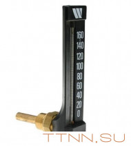 Термометр спиртовой угловой Watts Термометр спиртовой угловой формы (штуцер 160 мм) Термометр спиртовой угловой Watts Термометр спиртовой угловой формы (штуцер 160 мм)