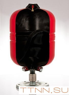 Расширительный бак VALTEC Бак расширительный для отопления 100л. КРАСНЫЙ (с ножками)