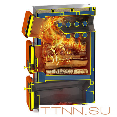 Твердотопливный котел Теплодар КУППЕР ПРО-42 (2.0)