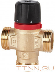 Смесительный клапан Rommer 1" НР 35-60°С KV 2,5 (RVM-0232-256025) боковое смешивание Смесительный клапан Rommer 1" НР 35-60°С KV 2,5 (RVM-0232-256025) боковое смешивание