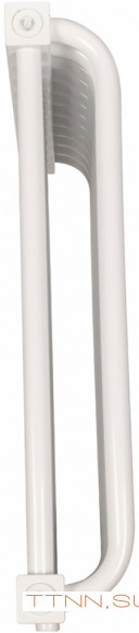 Стальной трубчатый радиатор 2-колончатый Rommer RST 2050/16 нижнее правое подключение RAL9016