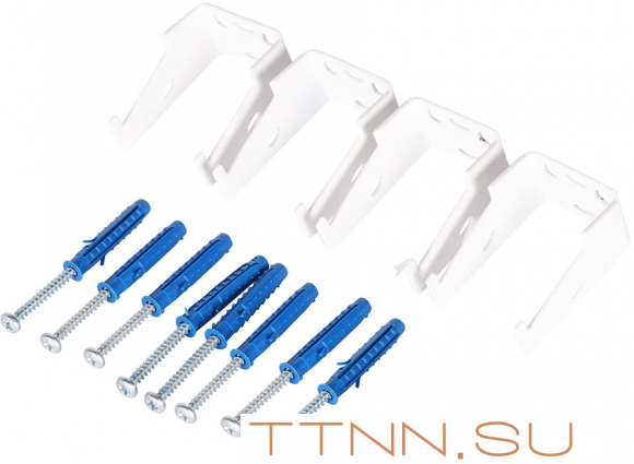 Стальной трубчатый радиатор 2-колончатый Rommer RST 2050/24 боковое подключение RAL9016