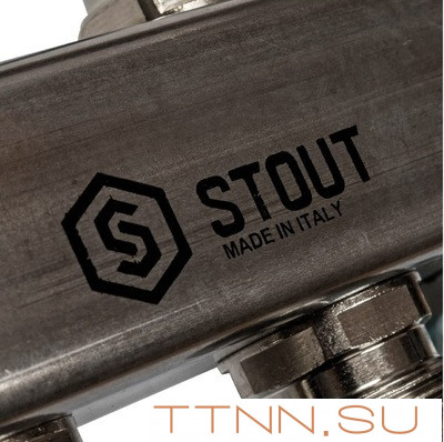 Коллектор для радиаторной разводки STOUT SMS 0923 000006