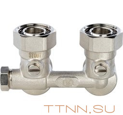 Узел нижнего подключения радиатора STOUT 3/4 для однотрубной системы SVH 0003 000020