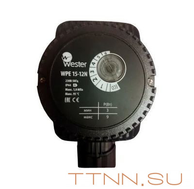 Насос для отопления Wester WPE 15-12N