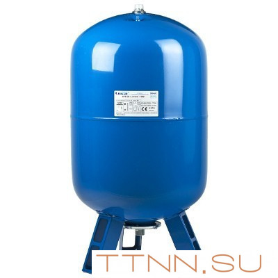Расширительный бак VALTEC Бак расширительный для систем водоснабжения 150 л СИНИЙ