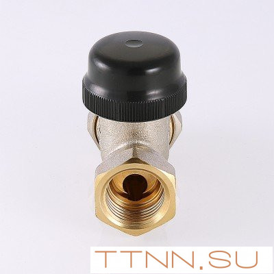 Клапан термостатический для радиатора прямой с преднастройкой Valtec 3/4 VT.038.N.05 Клапан термостатический для радиатора прямой с преднастройкой Valtec 3/4 VT.038.N.05