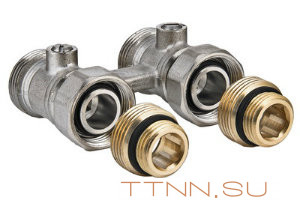 Узел нижнего подключения радиатора комплект Valtec 1/2*3/4 VT.345K.N.E04 Узел нижнего подключения радиатора комплект Valtec 1/2*3/4 VT.345K.N.E04
