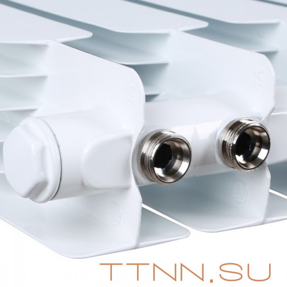 Биметаллический радиатор STOUT SPACE 500 нижнее 8 секций (SRB-0320-050008) Биметаллический радиатор STOUT SPACE 500 нижнее 8 секций (SRB-0320-050008)