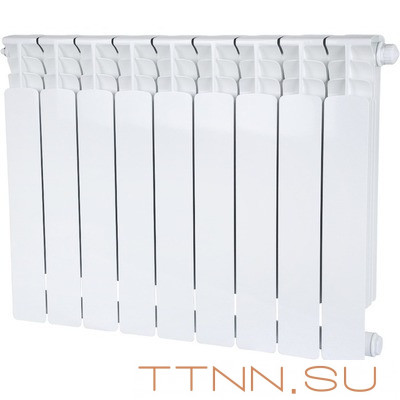 Биметаллический радиатор STOUT SPACE 500 нижнее 9 секций (SRB-0320-050009) Биметаллический радиатор STOUT SPACE 500 нижнее 9 секций (SRB-0320-050009)