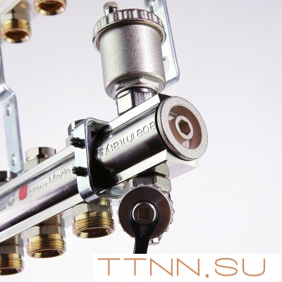 Для отопления VALTEC 1"х10 вых. Евроконус 3/4"