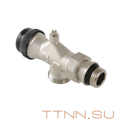 Клапан термостатический угловой с осевым управл предварит настройкой c воздухоотвод Valtec 1/2 VT.049.NE.04 Клапан термостатический угловой с осевым управл предварит настройкой c воздухоотвод Valtec 1/2 VT.049.NE.04