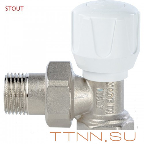 Вентиль ручной регулировки радиатора 3/4" угловой Вентиль ручной регулировки радиатора 3/4" угловой