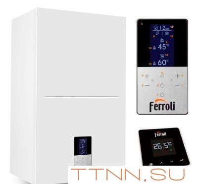 Настенный газовый котел Ferroli Bluehelix Hitech RRT 45 H (EU)