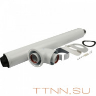 Комплект коаксиального дымохода Stout, арт. SCA-6010-240850 Комплект коаксиального дымохода Stout, арт. SCA-6010-240850