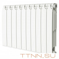 Секционный биметаллический Радиатор ТеплоПрибор BR1-500 - 17 секций теплоотдача 3145 Вт Секционный биметаллический Радиатор ТеплоПрибор BR1-500 - 17 секций теплоотдача 3145 Вт