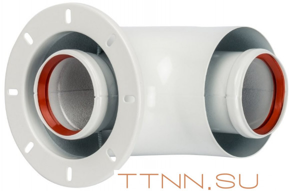 Комплект коаксиальный STOUT 60/100 для прохода через стену