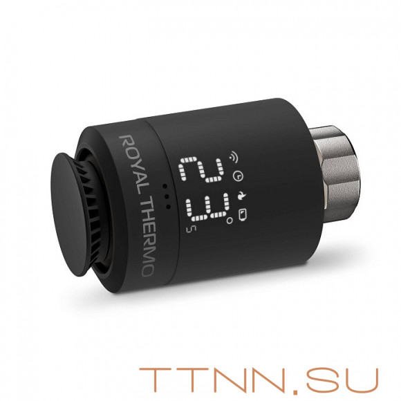 Термоголовка Royal Thermo Smart Heat, черный