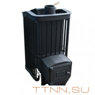 Печь Варвара Терма "Каменка" Мини с контуром, удлиненная топка Печь Варвара Терма "Каменка" Мини с контуром, удлиненная топка