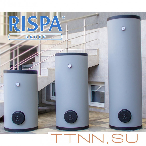 Бойлер косвенного нагрева RISPA RBF 300 напольный (нерж. сталь) Бойлер косвенного нагрева RISPA RBF 300 напольный (нерж. сталь)
