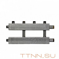 Распределительный коллектор на 3 контура, арт. 2К2/1-70 Распределительный коллектор на 3 контура, арт. 2К2/1-70