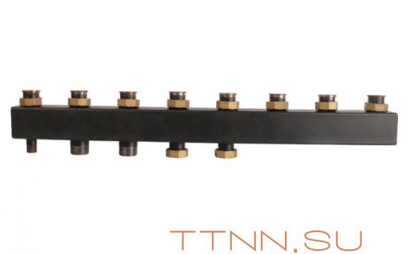 Стальной распределительный коллектор Rommer 4(5) контура 1 1/2 RDG-0017-004045